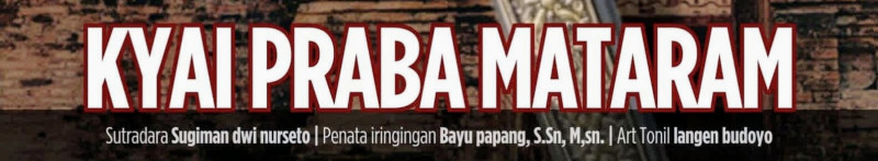 Keris Kiai Praba Mataram Hilang