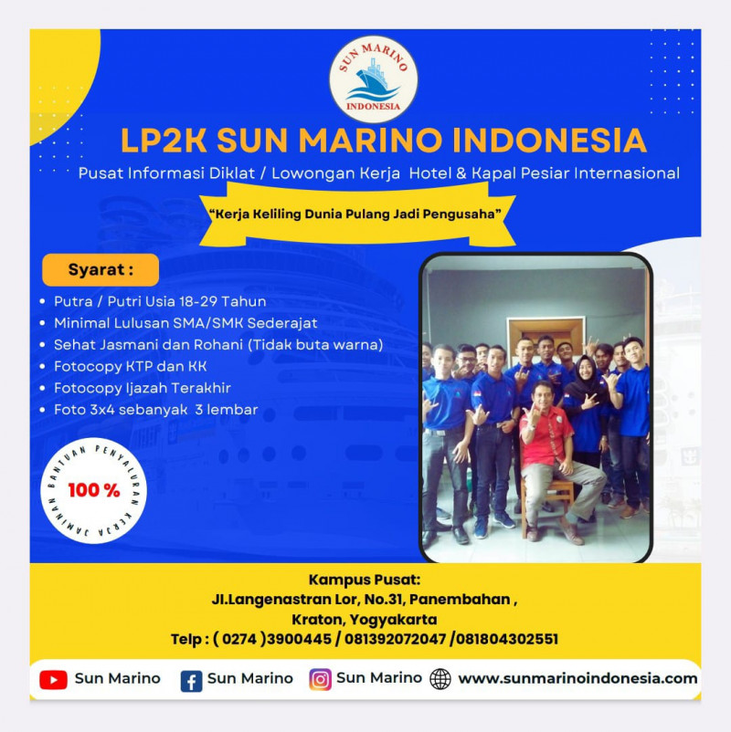 LP2K SUN MARINO INDONESIA