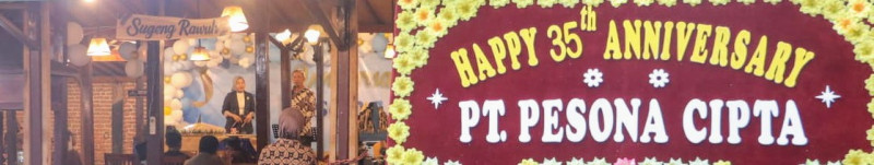 Selebrasi 35 Tahun Pesona Cipta: Refleksi, Kebersamaan, dan Aksi Kemanusiaan