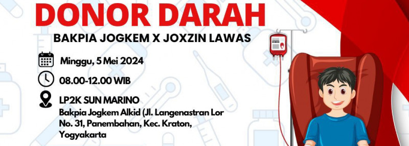 Donor Darah Jogkem Grup 5 Mei 2024