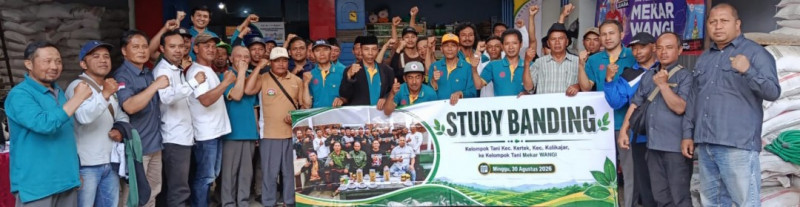 Ngangsu Kaweruh, Kelompok Tani Kertek dan Kalikajar Belajar dari Mekar Wangi Banjarnegara